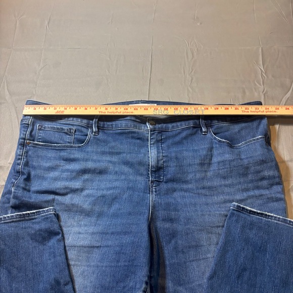Athleta Jeans Womens 26X Plus Size Blue Denim Medium Wash High Rise - Picture 4 of 13
